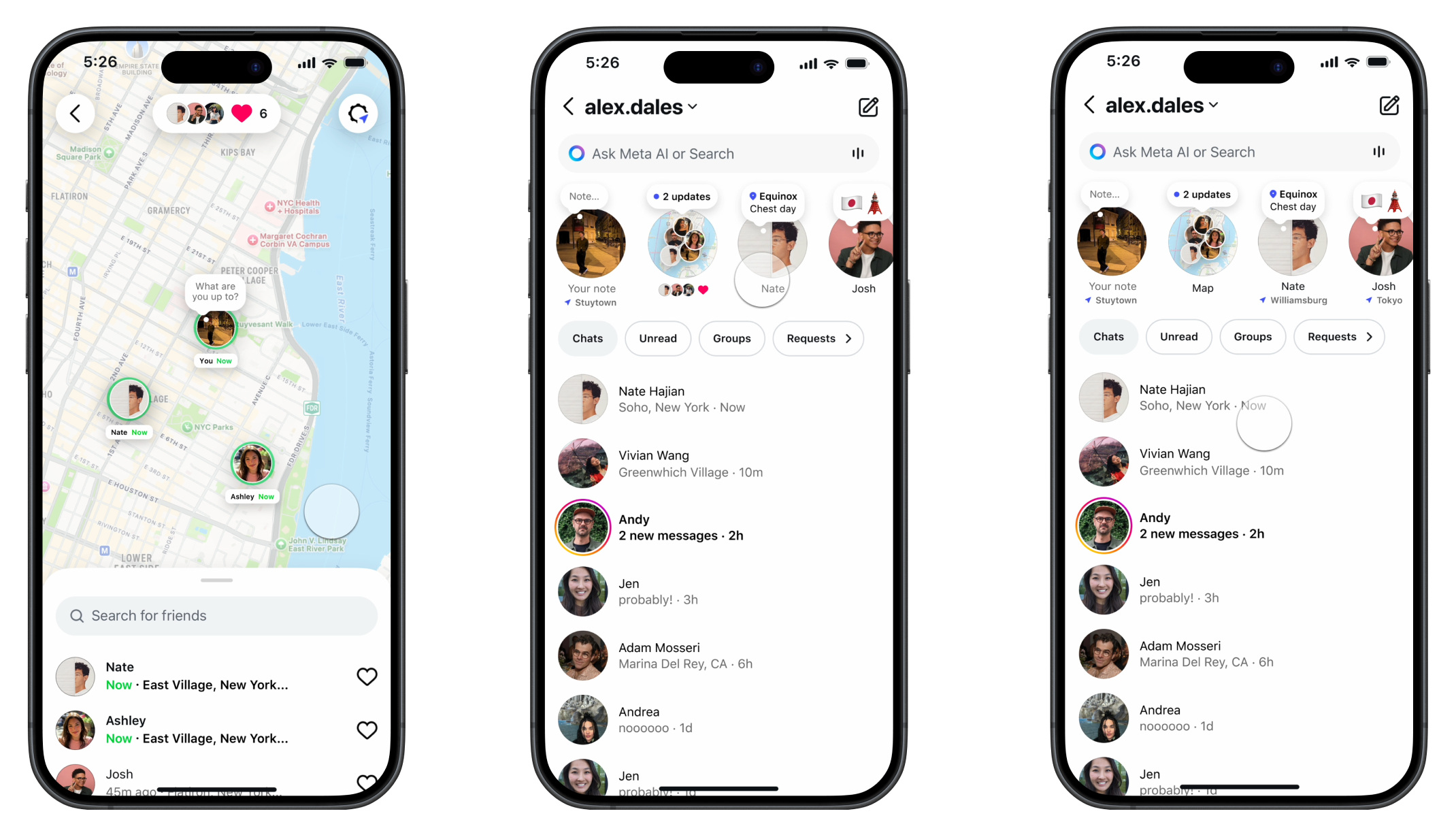 Instagram Map — Sending and receiving likes